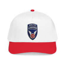 Load image into Gallery viewer, Mid Profile Baseball Cap - 11th Airborne Division w Arctic Tab wo txt - 3D - Enhanced
