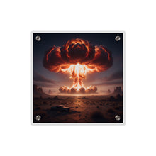 Load image into Gallery viewer, Acrylic Wall Art Panel - Atomic Blast in the desert
