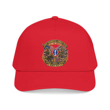 Load image into Gallery viewer, Mid Profile Baseball Cap - Army - 442nd Infantry Regimental Combat Team - 3D - Enhanced with EUR WWII SVC
