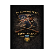 Load image into Gallery viewer, Matte Poster - Honoring the 5th USCT, 1864 - Right 1

