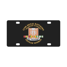 Load image into Gallery viewer, 52nd Signal Battalion (Modified Support) w SVC Ribbon X 300 Classic License Plate
