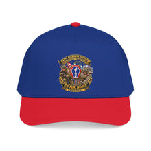 Load image into Gallery viewer, Mid Profile Baseball Cap - Army - 442nd Airborne Infantry Regimental Combat Team - 3D - Enhanced with EUR WWII SVC
