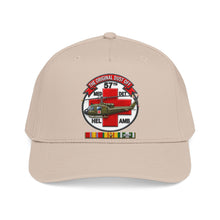Load image into Gallery viewer, Mid Profile Baseball Cap - Army - 57th Medical Co - Original Dustoff - Vietnam w VN SVC - 3D - Enhanced

