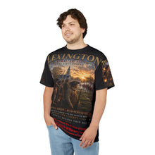 Load image into Gallery viewer, Lexington April 19, 1775 Tee — "The Fight for Liberty and Independence Begins"

