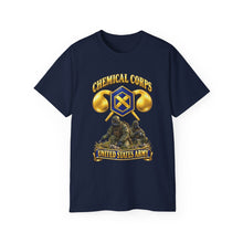 Load image into Gallery viewer, Unisex Ultra Cotton Tee - Army - Chemical Corps w Scene - 3D - Enhanced
