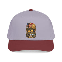 Load image into Gallery viewer, Mid Profile Baseball Cap - WAC - Womens Army Corps - WWII - 3D - Enhanced
