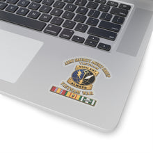 Load image into Gallery viewer, Kiss-Cut Stickers - Army - Army Security Agency Group DUI - w SVC Ribbons - 3D - Enhanced
