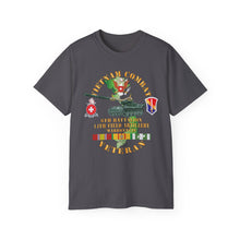 Load image into Gallery viewer, Unisex Ultra Cotton Tee - 6th Bn, 14th Artillery Regiment - w 1st Field Force - M107 - 175mm Gun - Vietnam Vet w VN SVC
