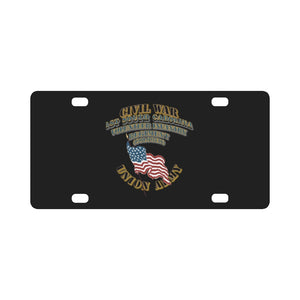 Civil War - 1st South Carolina Volunteer Infantry Regiment (Colored) - USA X 300 Classic License Plate