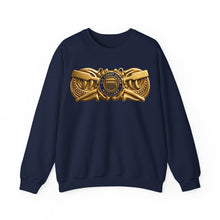 Load image into Gallery viewer, Crewneck Sweatshirt - USCG - Coxswain - Auxiliary wo txt - 3D - Enhanced
