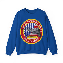 Load image into Gallery viewer, Unisex Heavy Blend Crewneck Sweatshirt - Usaf - B2 - Spirit - Stealth Bomber Wo Txt
