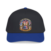 Load image into Gallery viewer, Mid Profile Baseball Cap - Emblem - We Will Always Remember - They Gave Everything - 3D - Enhanced
