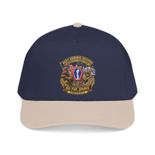 Load image into Gallery viewer, Mid Profile Baseball Cap - Army - 442nd Airborne Infantry Regimental Combat Team - 3D - Enhanced with EUR WWII SVC
