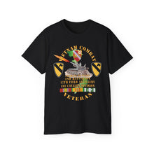 Load image into Gallery viewer, Unisex Ultra Cotton Tee - Army - Charlie Battery.2nd Battalion,17th Field Artillery - w  1st Cavalry Div - M110 8in SP - Vietnam Vet w VN SVC X 300
