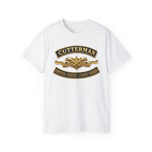 Load image into Gallery viewer, Unisex Ultra Cotton Tee - USCG - Cutterman - Officer w txt - 3D - Enhanced
