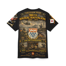 Load image into Gallery viewer, 36th Signal Battalion Vietnam Service Tribute Tee | All-Over Print
