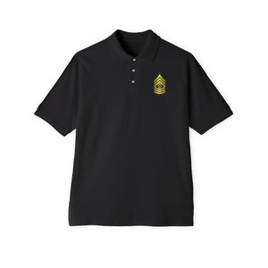 Men's Piqué Polo - First Sergeant - 1SG wo txt