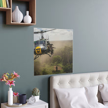 Load image into Gallery viewer, Indoor and Outdoor Silk Posters - 1st Cavalry Division - Air Assault - Vietnam
