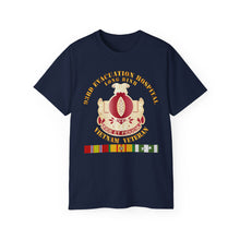 Load image into Gallery viewer, Unisex Ultra Cotton Tee - 93rd Evacuation Hospital - Vietnam Vet w SVC Ribbons
