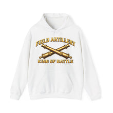 Load image into Gallery viewer, Hoodie – Field Artillery - King of Battle - 3D - Enhanced
