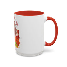 Load image into Gallery viewer, Accent Coffee Mug - Thanksgiving - Happy Turkey Day
