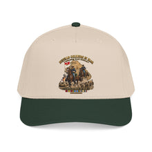 Load image into Gallery viewer, Mid Profile Baseball Cap - Army - Buffalo Soldiers in Iraq - OIF - Cavalrymen at War  w IRAQ SVC - 3D - Enhanced
