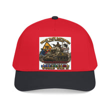 Load image into Gallery viewer, Mid Profile Baseball Cap - Army - 761st Tank Battalion - Black Panthers - w Tank w - KITT SSI WWII  EU SVC - 3D - Enhanced
