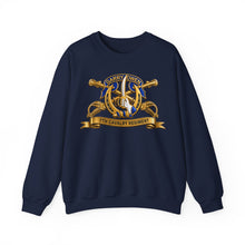 Load image into Gallery viewer, Crewneck Sweatshirt - Army - 7th Cavalry Regiment w Br - Ribbon - 3D - Enhanced

