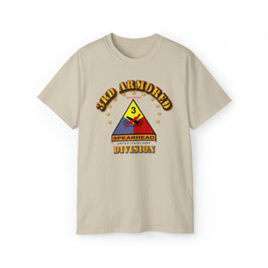 Unisex Ultra Cotton Tee - Army - 3rd Armored Division - Spearhead