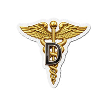 Load image into Gallery viewer, Die-Cut Magnet - Army Dental Corps Branch Insignia - 3D - Enhanced
