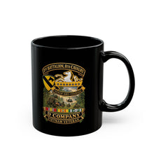 Load image into Gallery viewer, Black Mug (11oz/15oz) - 1st Battalion 8th Cavalry, Delta Company - w SSI - DUI - Helo Patrol - 3D - Enhanced
