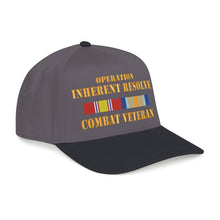 Load image into Gallery viewer, Mid Profile Baseball Cap - Opn Inherent Resolve (OIR) SVC Bar - Combat Veteran - DTF
