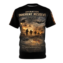 Load image into Gallery viewer, Operation Inherent Resolve Tribute Tee — War Against ISIS Memorial T-Shirt
