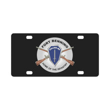Load image into Gallery viewer, Army - Fort Benning, GA - Home of the Infantry Classic License Plate
