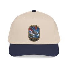 Load image into Gallery viewer, Mid Profile Baseball Cap - USS Pueblo Attack-Defense Commemorative Patch
