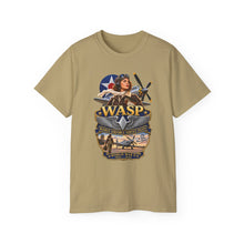 Load image into Gallery viewer, Unisex Ultra Cotton Tee - WASP - Women Airforce Service Pilot - WWII - 3D - Enhanced
