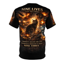 Load image into Gallery viewer, His name was "LUCKY"  Tribute Tee | Curiosity Killed the Cat but Experience Brought Him back
