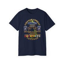 Load image into Gallery viewer, Unisex Ultra Cotton Tee - Army - Vietnam Combat Vet - N Co 75th Infantry (Ranger) - 173rd Airborne Bde SSI - 3D - Enhanced
