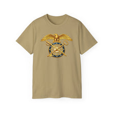 Load image into Gallery viewer, Unisex Ultra Cotton Tee - Quartermaster Corps Branch Insignia - 3D - Enhanced
