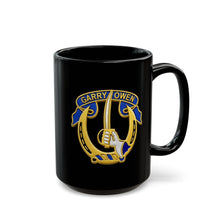 Load image into Gallery viewer, Black Mug  (15oz) - Army - DUI - 7th Cavalry Regiment wo txt - 3D - Enhanced
