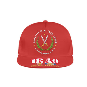Combat Veteran w Operation Inherent Res(OIR) All Over Print Snapback Hat (D2957343)