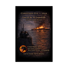 Load image into Gallery viewer, Matte Poster - SS Leopoldville - 66th Infantry Division
