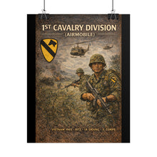Load image into Gallery viewer, Posters - 1st Cavalry Division in Ia Drang
