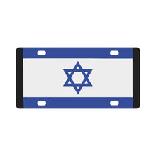 Load image into Gallery viewer, Flag of Israel X 300 Classic License Plate
