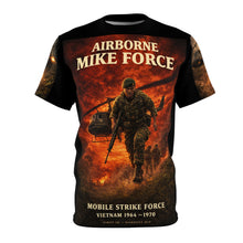 Load image into Gallery viewer, MACV-SOG Tribute Tee — "Help Is on the Way" Airborne Mobile Force Shirt
