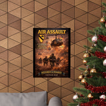 Load image into Gallery viewer, Matte Poster - 1st Cavalry Division in Vietnam
