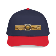 Load image into Gallery viewer, Mid Profile Baseball Cap - USCG - Marine Safety - Auxiliary wo txt - 3D - Enhanced
