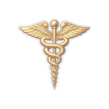 Load image into Gallery viewer, Kiss-Cut Stickers - Army Medical Corps Branch Insignia - 3D - Enhanced
