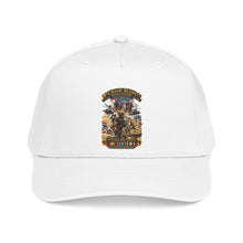 Load image into Gallery viewer, Mid Profile Baseball Cap - Army - Todays Buffalo Soldiers in Iraq - OIF - Cavalrymen at War  w IRAQ SVC - 3D - Enhanced
