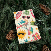 Load image into Gallery viewer, Gift Wrap Paper — Hello Summer Beach Vibes

